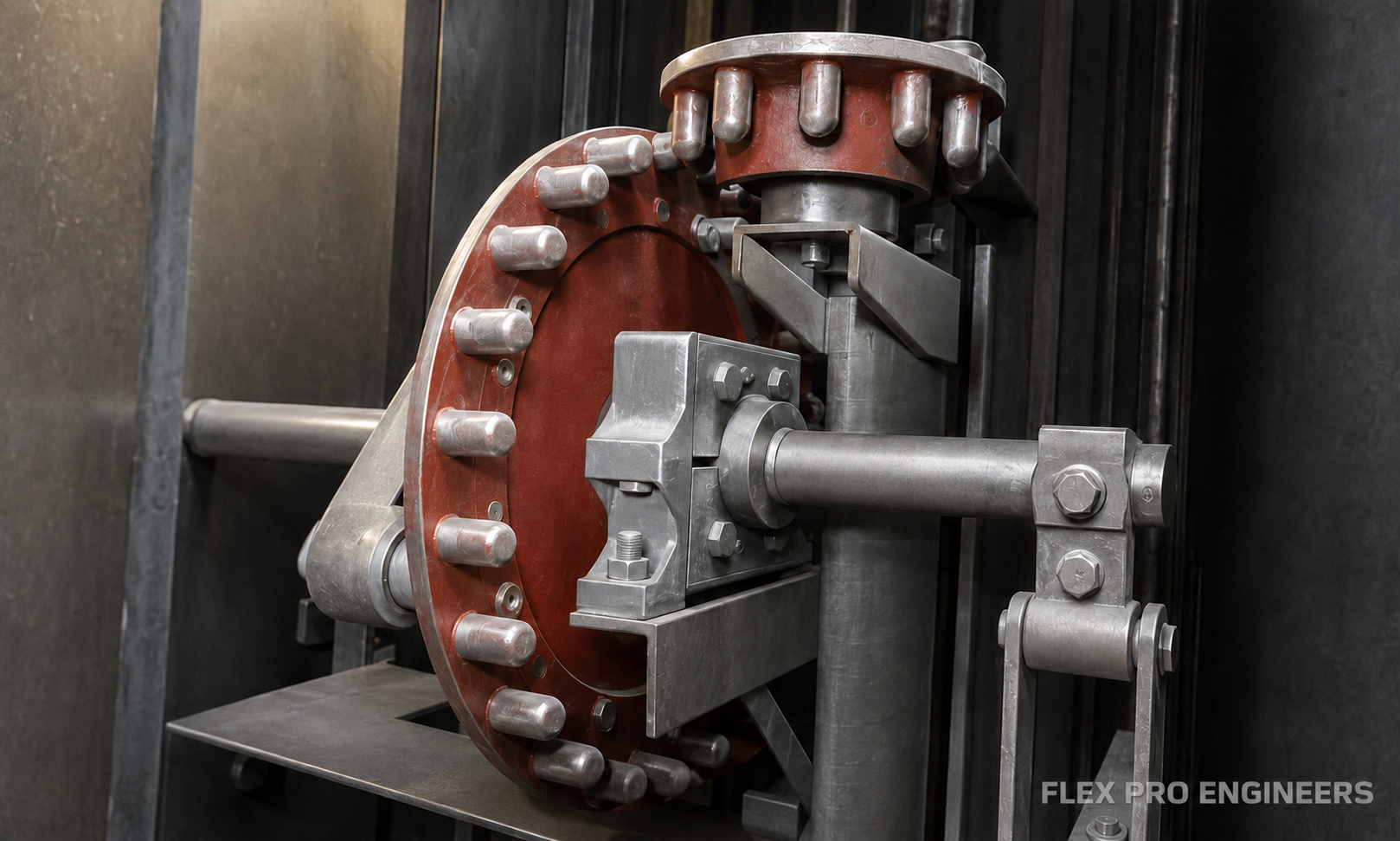 Flex Pro ESP pin wheel arrangement installed in a rapping system