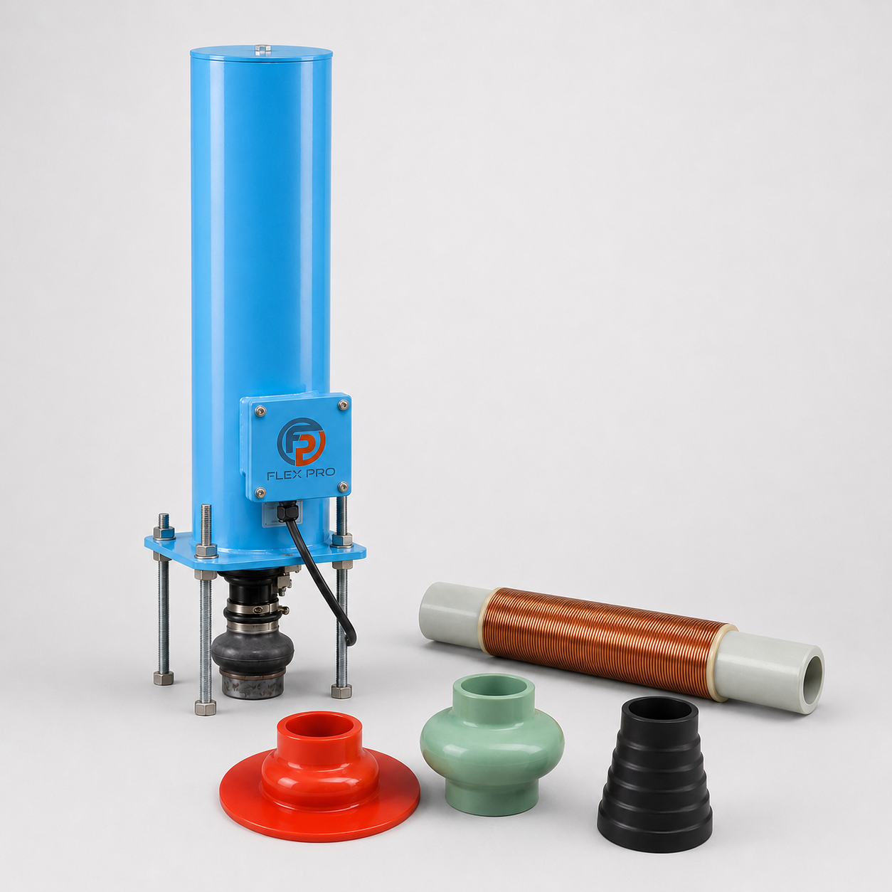 Complete Flex Pro rapper coil assembly and accessories